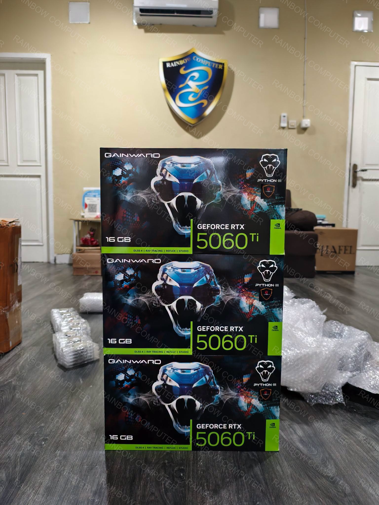 GAINWARD PYTHON III RTX 5060TI 16GB GDDR7 NEW RESMI 3 TAHUN